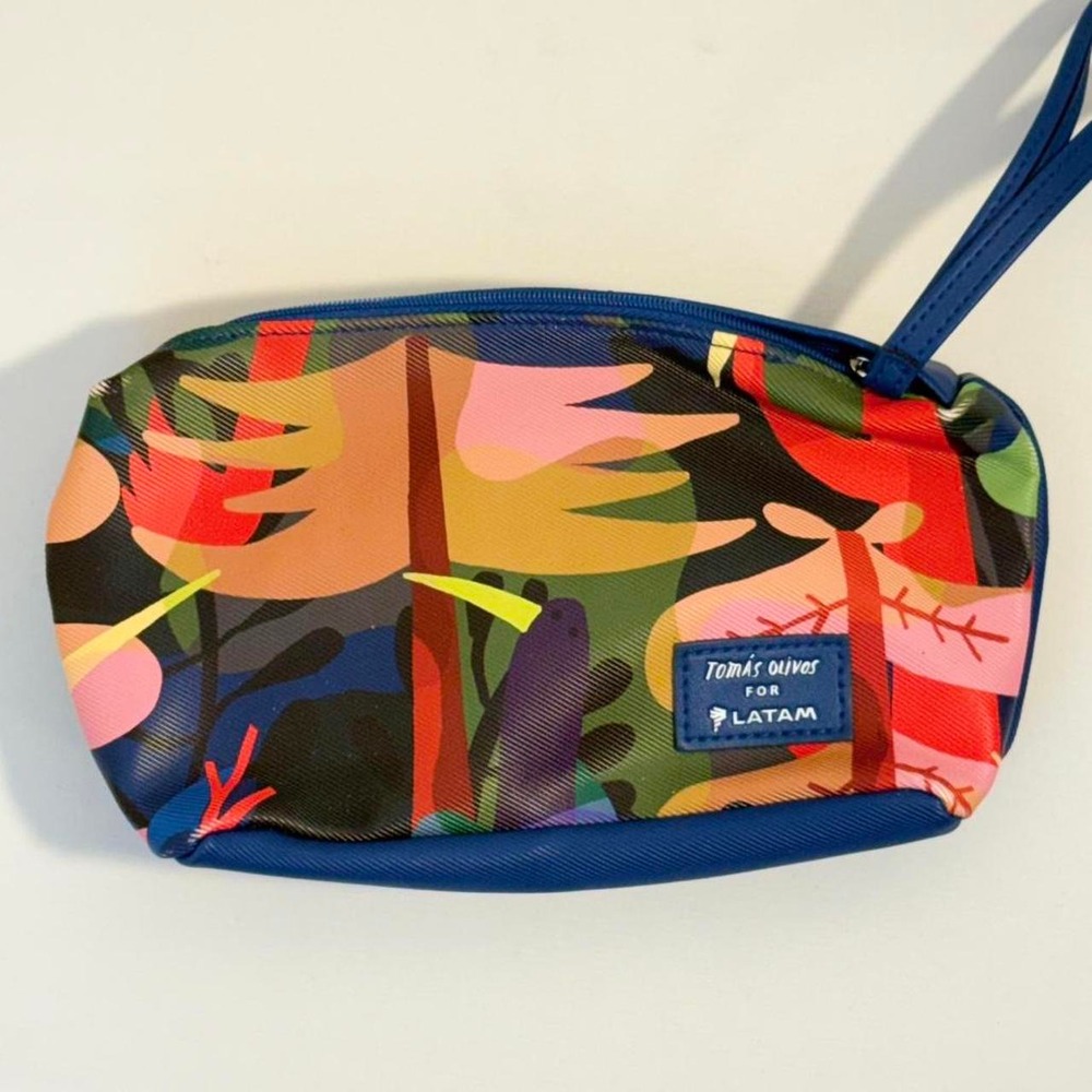 Tomas Olivos x LATAM airlines travel amenity bag